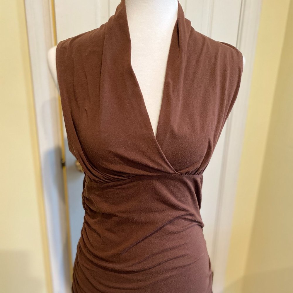 CAbi Sleeveless Crossover Top